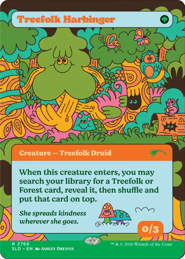 Treefolk Harbinger [Secret Lair Drop Series] | Gate City Games LLC