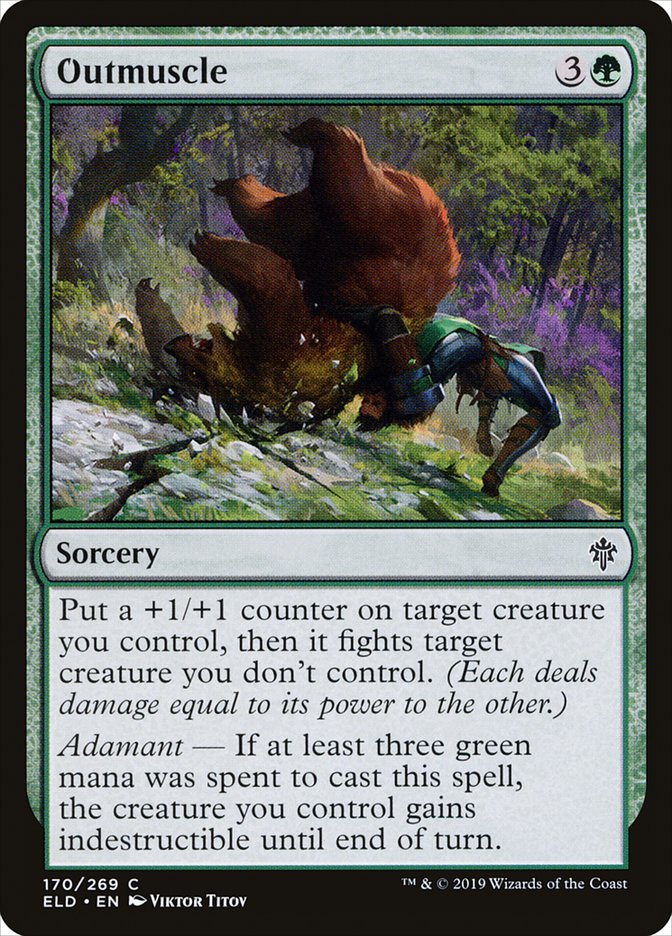 Outmuscle [Throne of Eldraine] | Gate City Games LLC