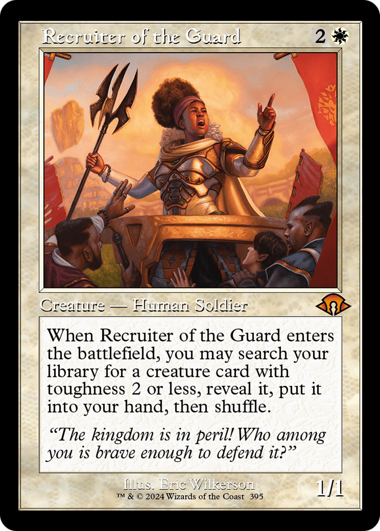 Recruiter of the Guard (Retro) [Modern Horizons 3] | Gate City Games LLC