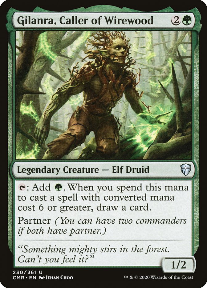 Gilanra, Caller of Wirewood [Commander Legends] | Gate City Games LLC