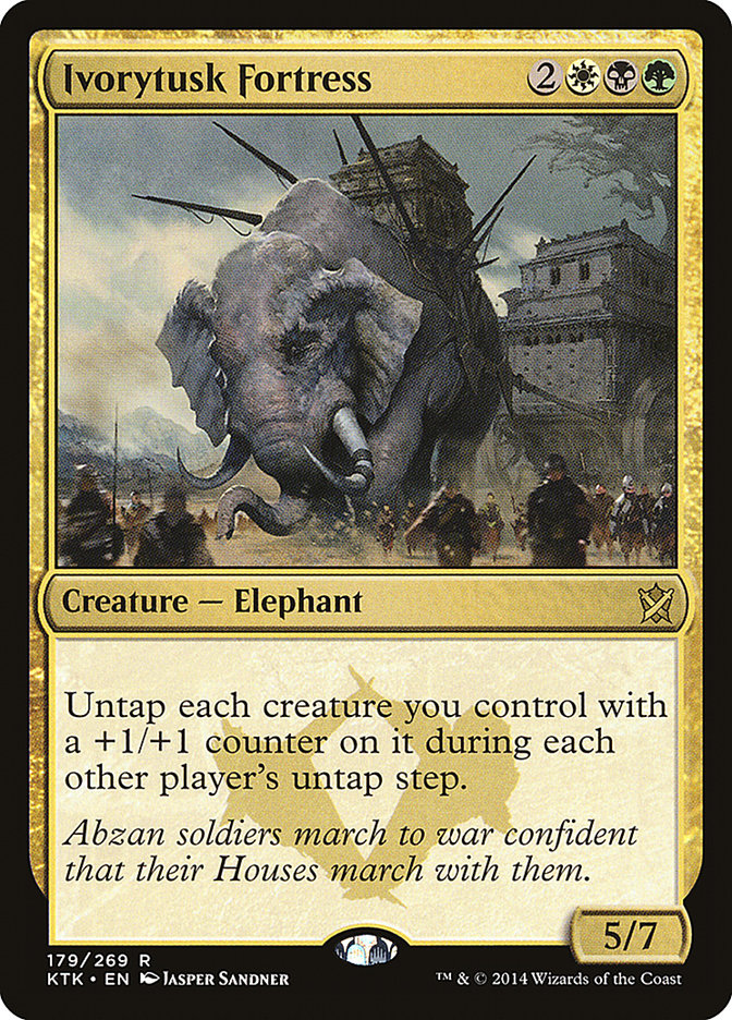 Ivorytusk Fortress [Khans of Tarkir] | Gate City Games LLC
