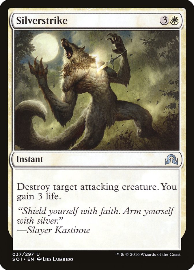 Silverstrike [Shadows over Innistrad] | Gate City Games LLC