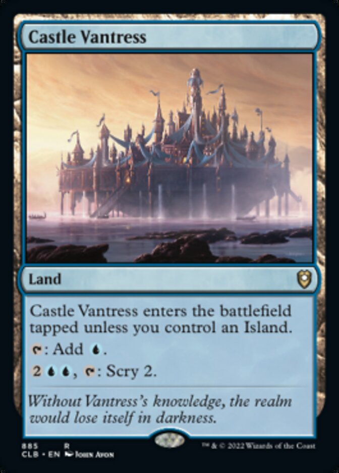 Castle Vantress [Commander Legends: Battle for Baldur's Gate] | Gate City Games LLC