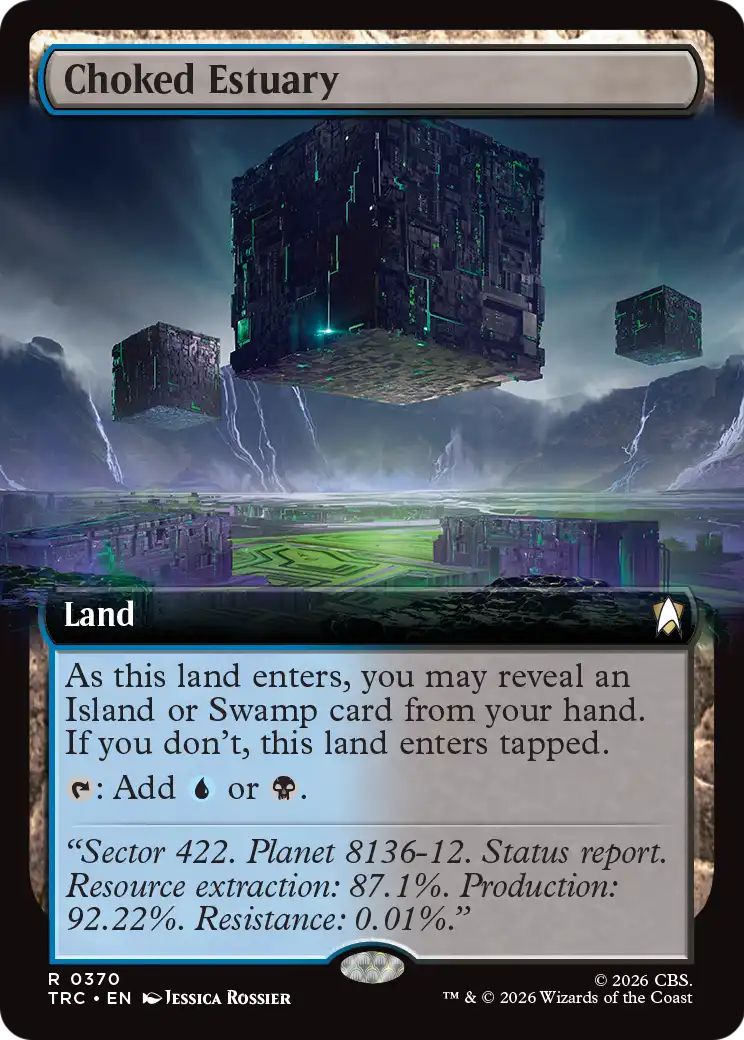 Choked Estuary (Extended Art) [Star Trek Commander] | Gate City Games LLC
