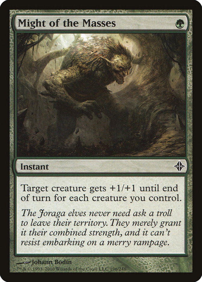 Might of the Masses [Rise of the Eldrazi] | Gate City Games LLC