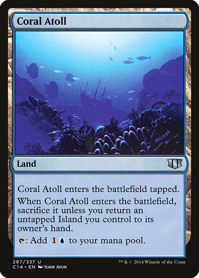 Coral Atoll [Commander 2014] | Gate City Games LLC