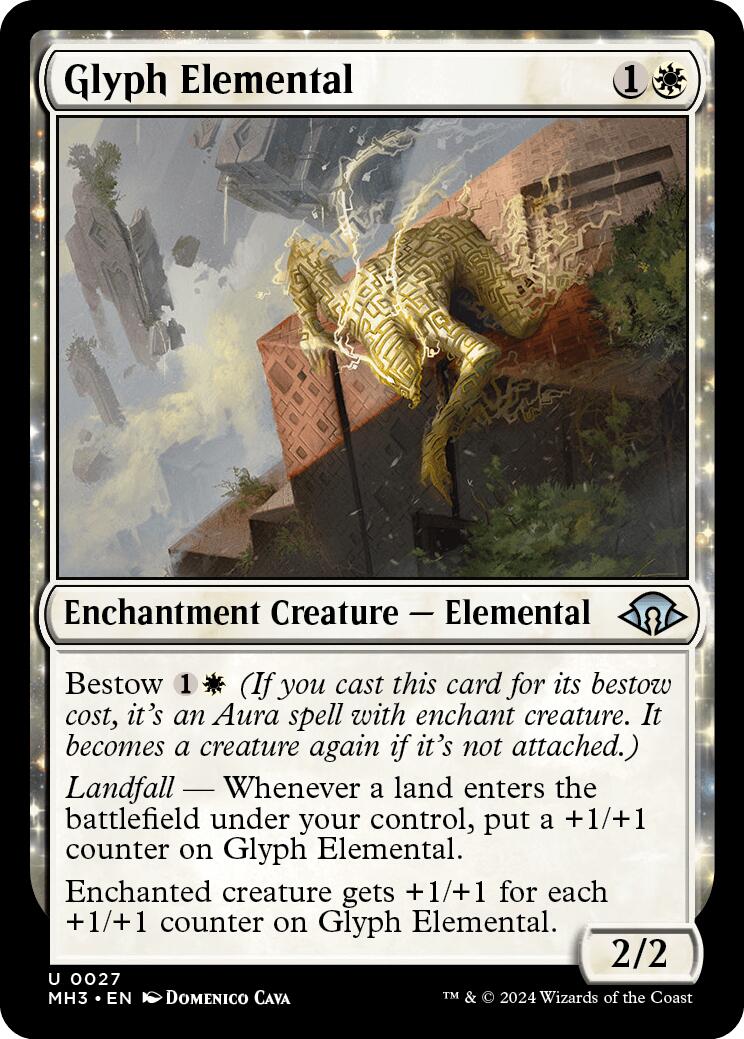 Glyph Elemental [Modern Horizons 3] | Gate City Games LLC