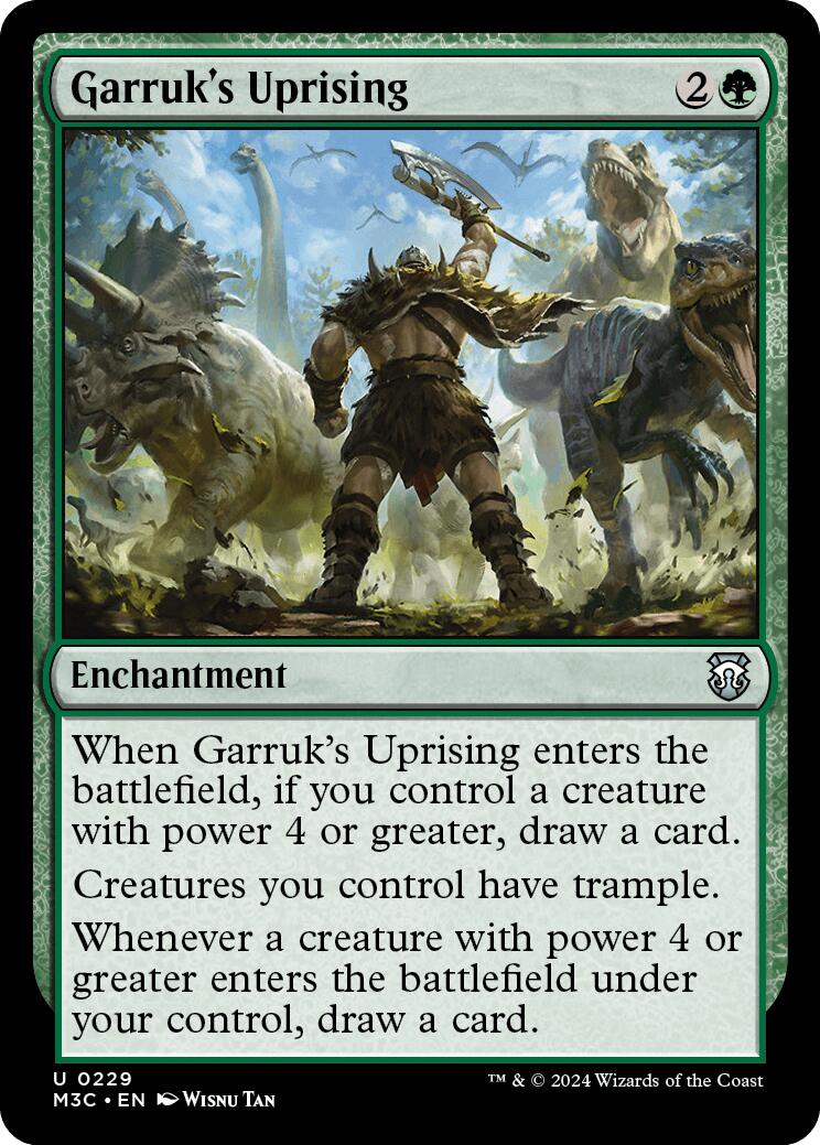 Garruk's Uprising [Modern Horizons 3 Commander] | Gate City Games LLC