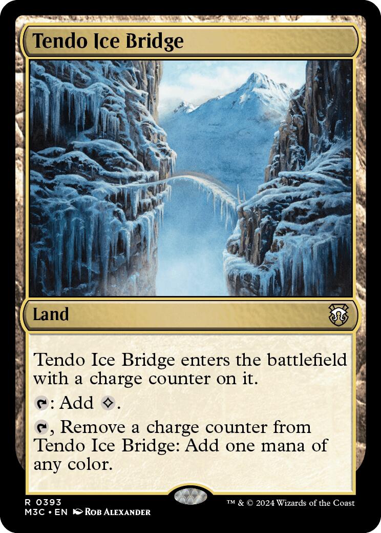 Tendo Ice Bridge [Modern Horizons 3 Commander] | Gate City Games LLC