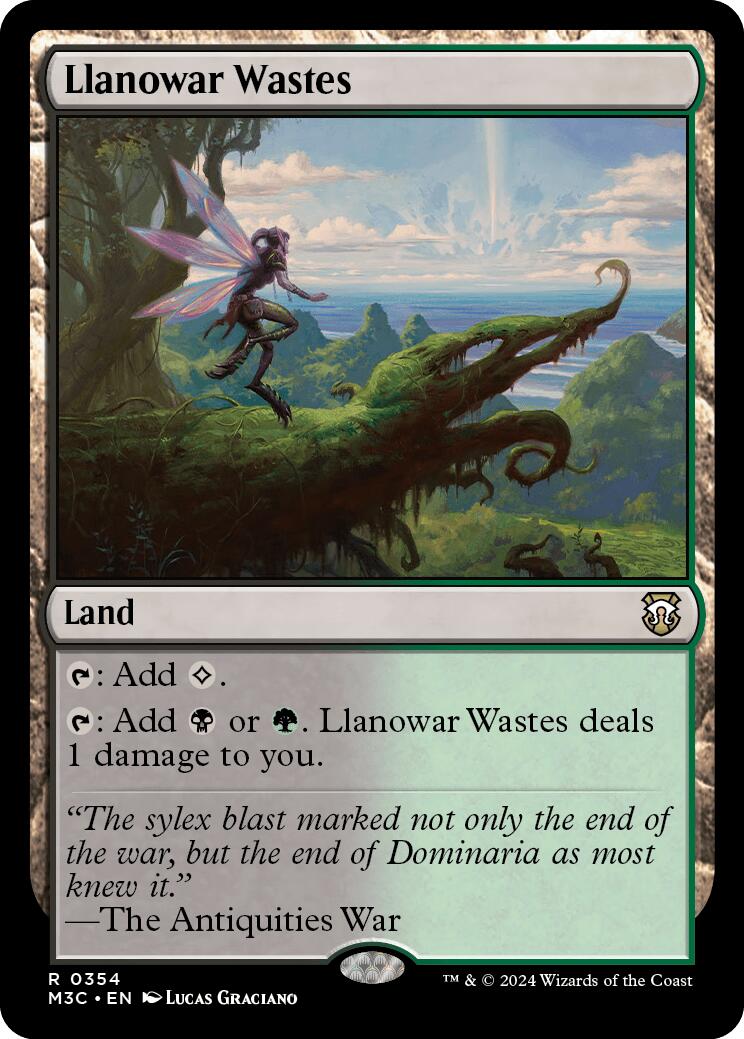 Llanowar Wastes [Modern Horizons 3 Commander] | Gate City Games LLC