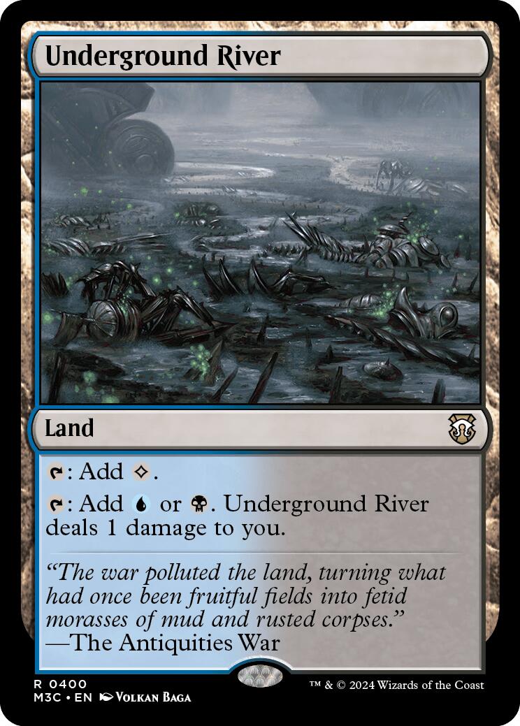 Underground River [Modern Horizons 3 Commander] | Gate City Games LLC