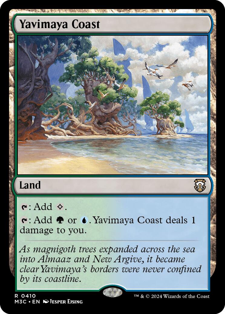 Yavimaya Coast [Modern Horizons 3 Commander] | Gate City Games LLC