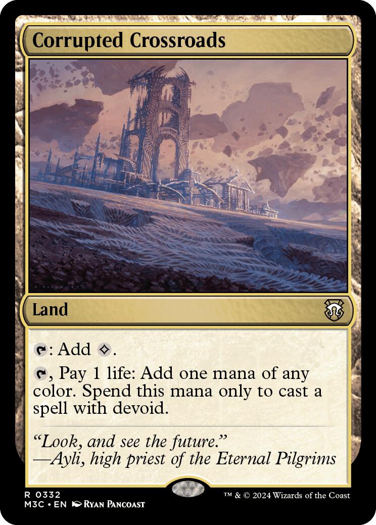 Corrupted Crossroads [Modern Horizons 3 Commander] | Gate City Games LLC