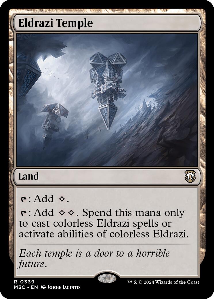 Eldrazi Temple [Modern Horizons 3 Commander] | Gate City Games LLC