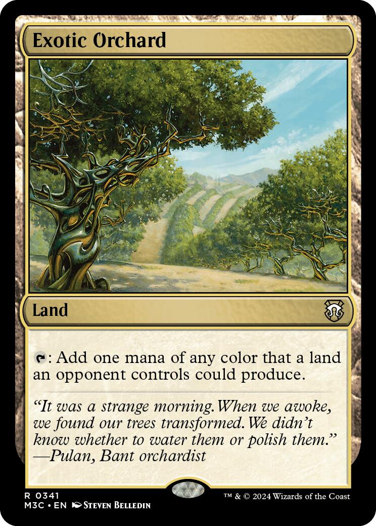 Exotic Orchard [Modern Horizons 3 Commander] | Gate City Games LLC