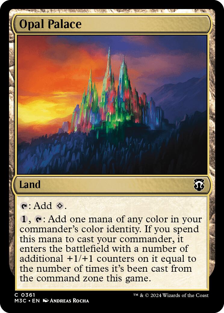 Opal Palace [Modern Horizons 3 Commander] | Gate City Games LLC