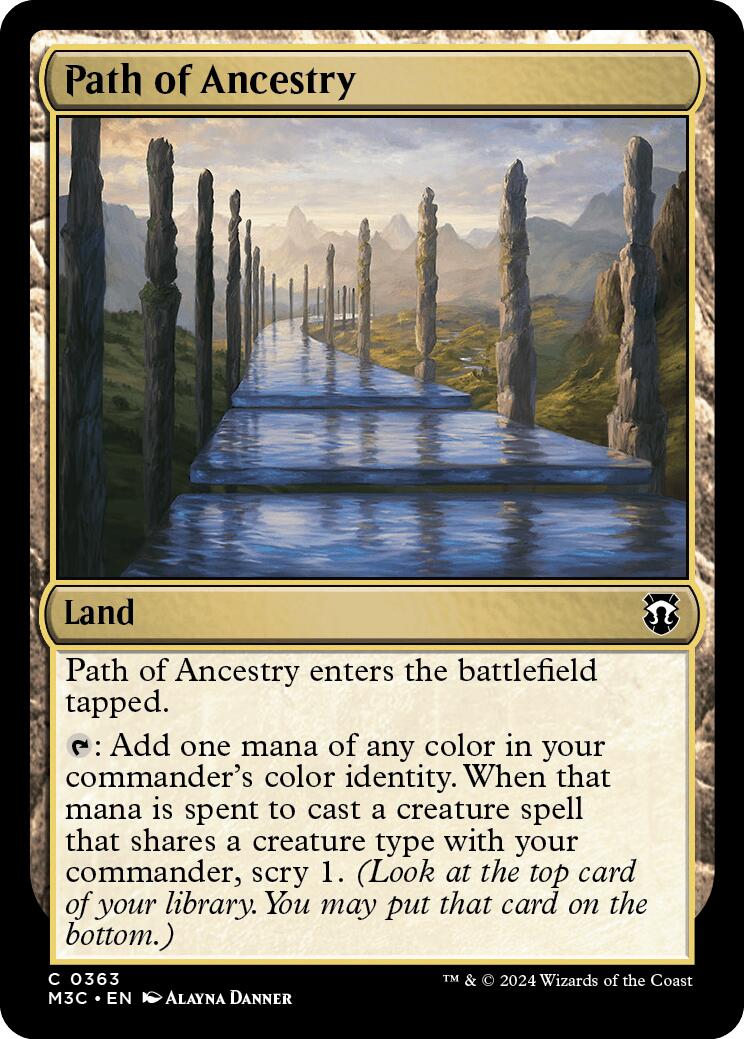 Path of Ancestry [Modern Horizons 3 Commander] | Gate City Games LLC