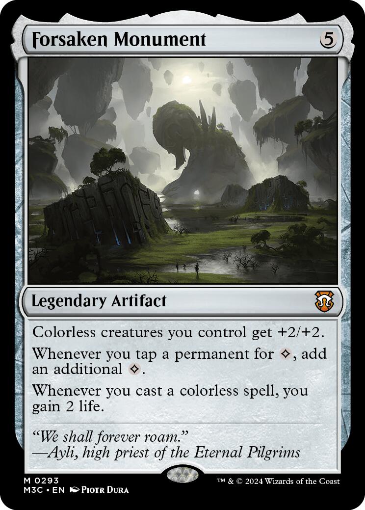 Forsaken Monument [Modern Horizons 3 Commander] | Gate City Games LLC