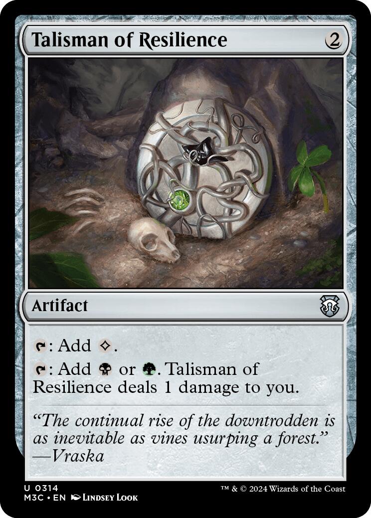 Talisman of Resilience [Modern Horizons 3 Commander] | Gate City Games LLC