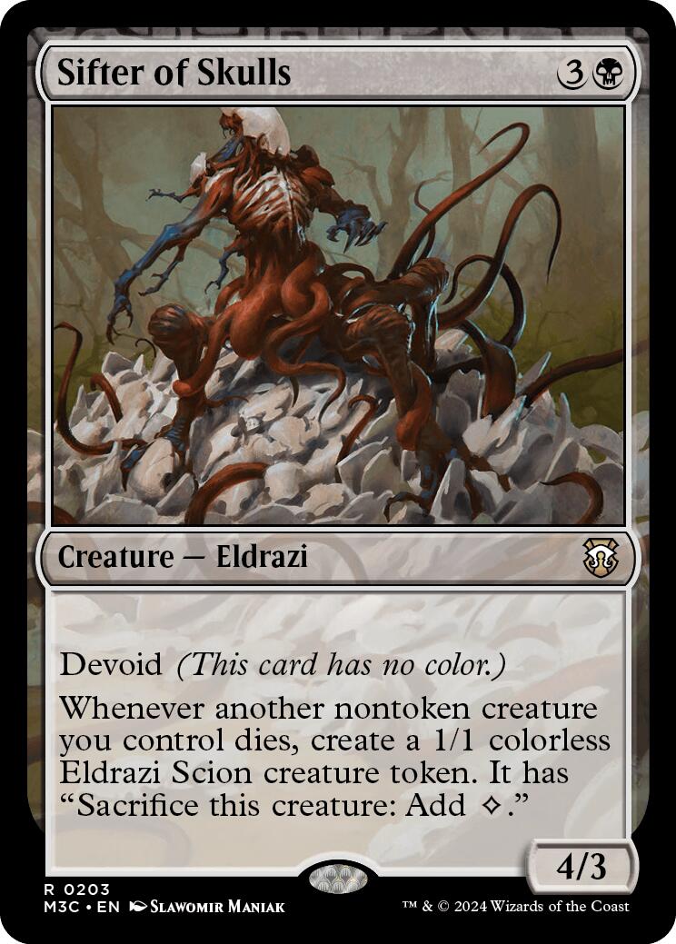 Sifter of Skulls [Modern Horizons 3 Commander] | Gate City Games LLC