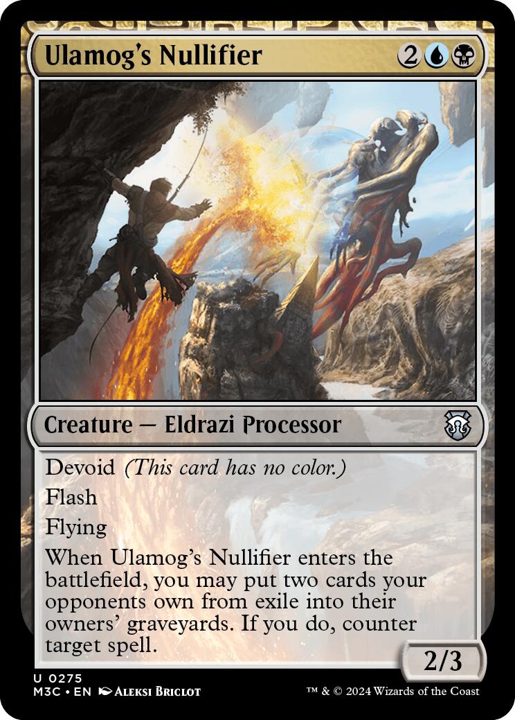 Ulamog's Nullifier [Modern Horizons 3 Commander] | Gate City Games LLC