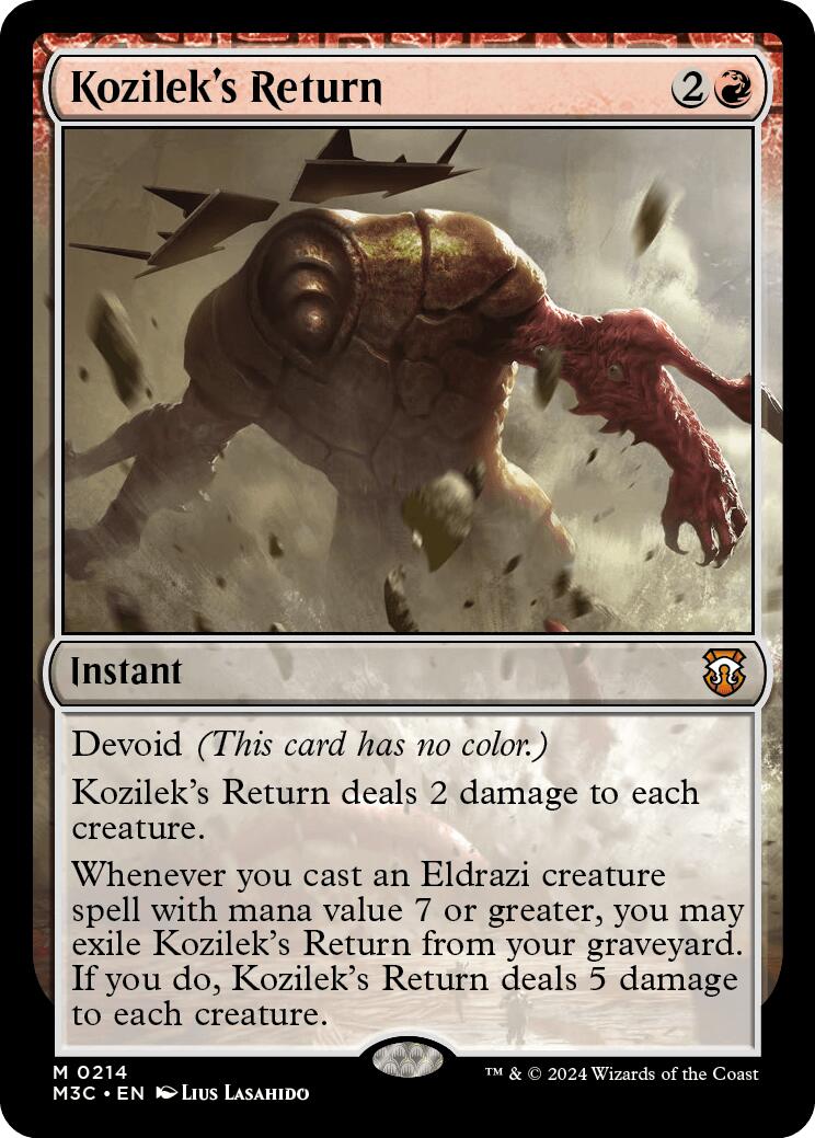 Kozilek's Return [Modern Horizons 3 Commander] | Gate City Games LLC