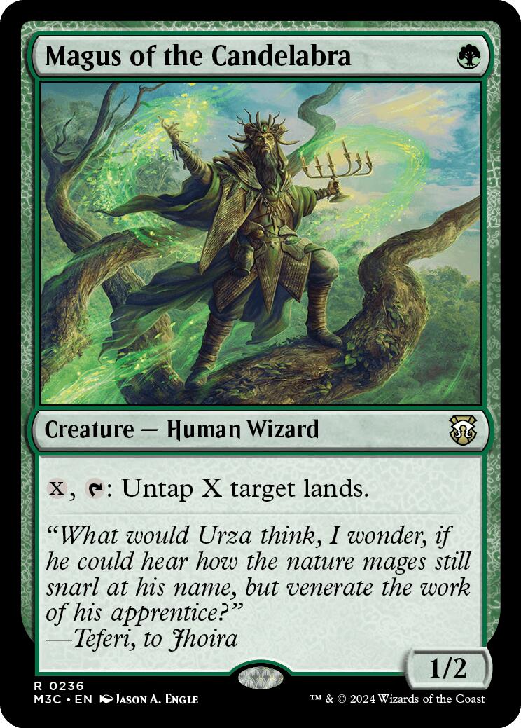 Magus of the Candelabra [Modern Horizons 3 Commander] | Gate City Games LLC