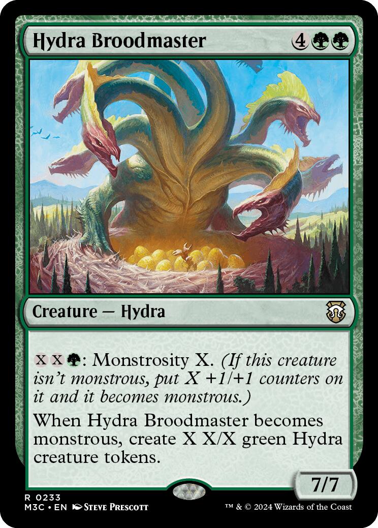 Hydra Broodmaster [Modern Horizons 3 Commander] | Gate City Games LLC