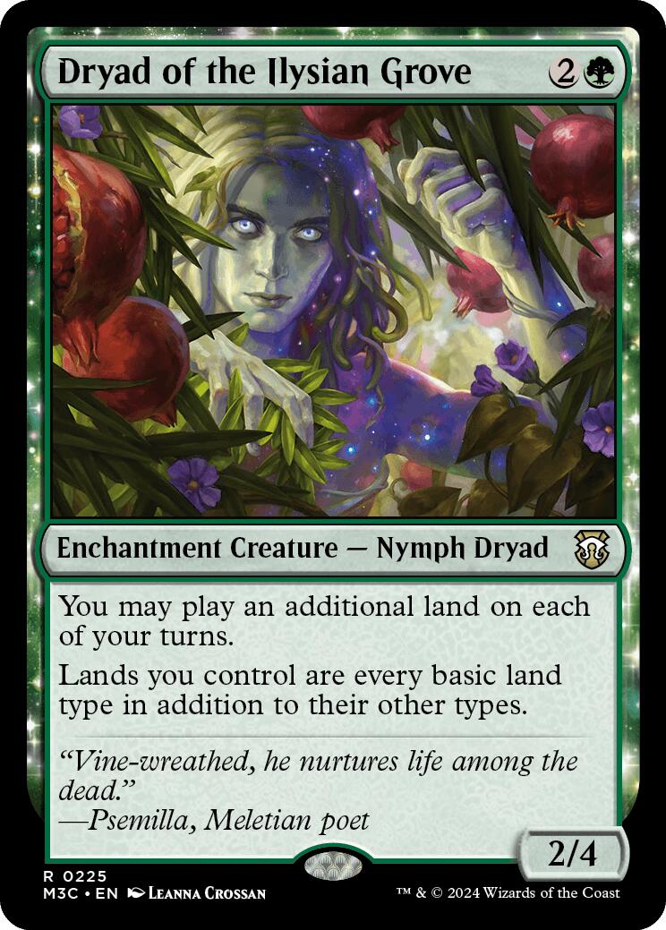 Dryad of the Ilysian Grove [Modern Horizons 3 Commander] | Gate City Games LLC