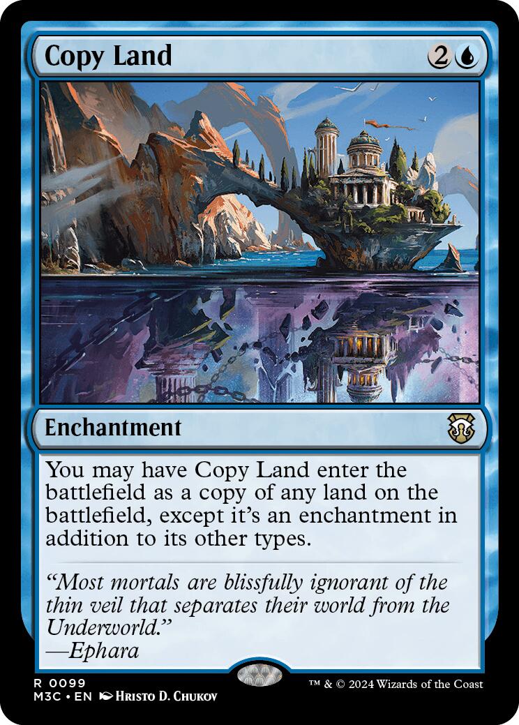 Copy Land [Modern Horizons 3 Commander] | Gate City Games LLC
