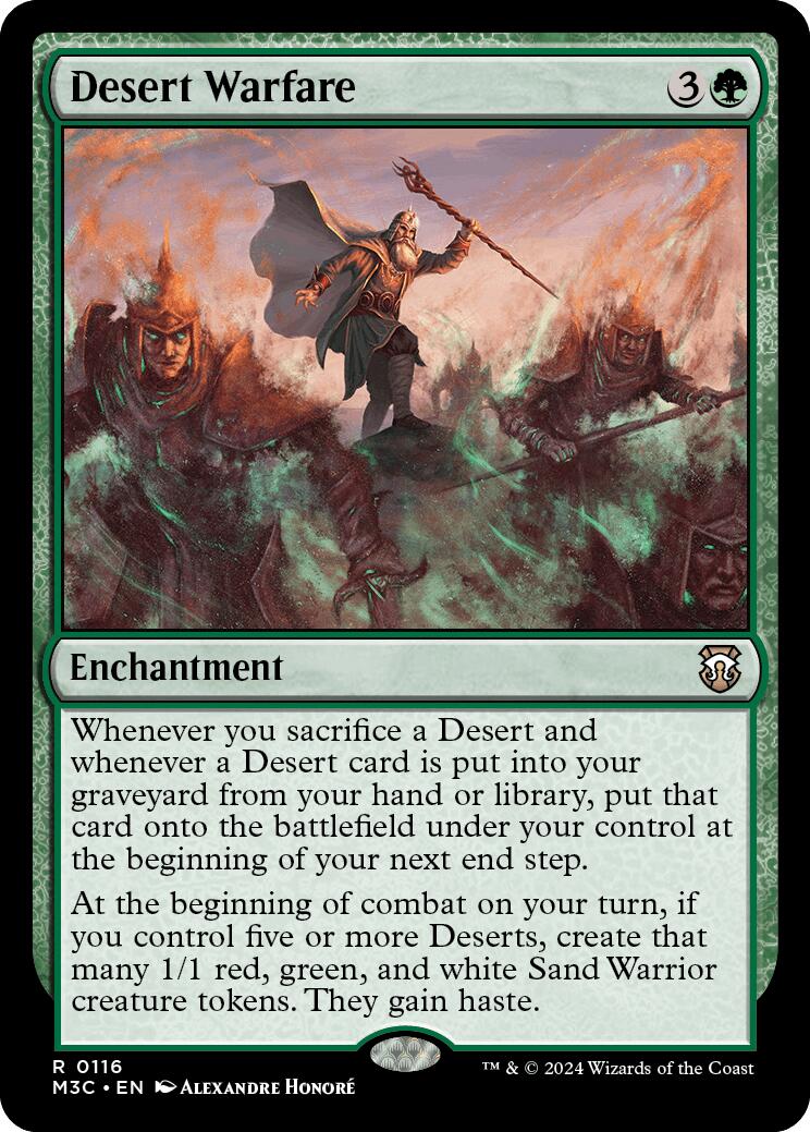 Desert Warfare [Modern Horizons 3 Commander] | Gate City Games LLC