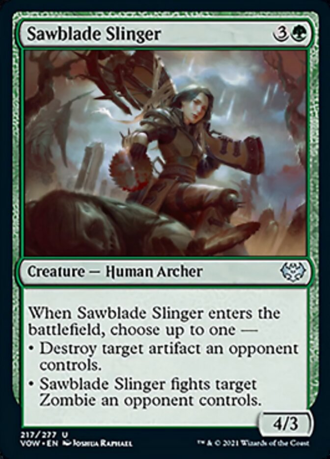 Sawblade Slinger [Innistrad: Crimson Vow] | Gate City Games LLC