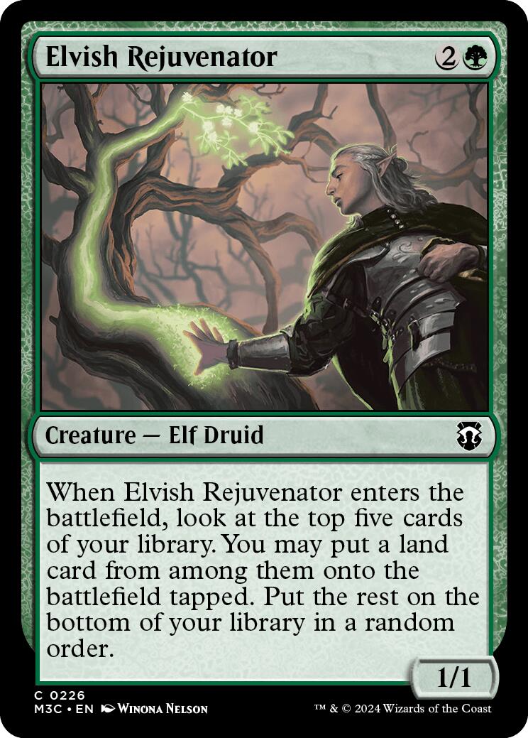 Elvish Rejuvenator [Modern Horizons 3 Commander] | Gate City Games LLC