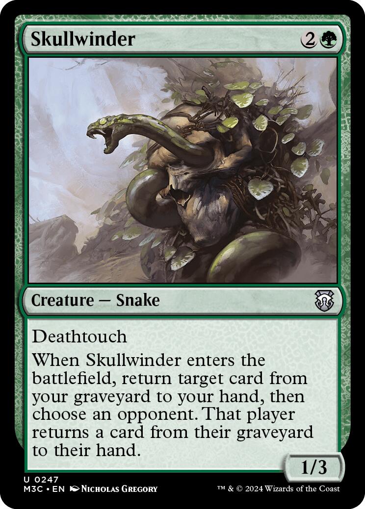 Skullwinder [Modern Horizons 3 Commander] | Gate City Games LLC