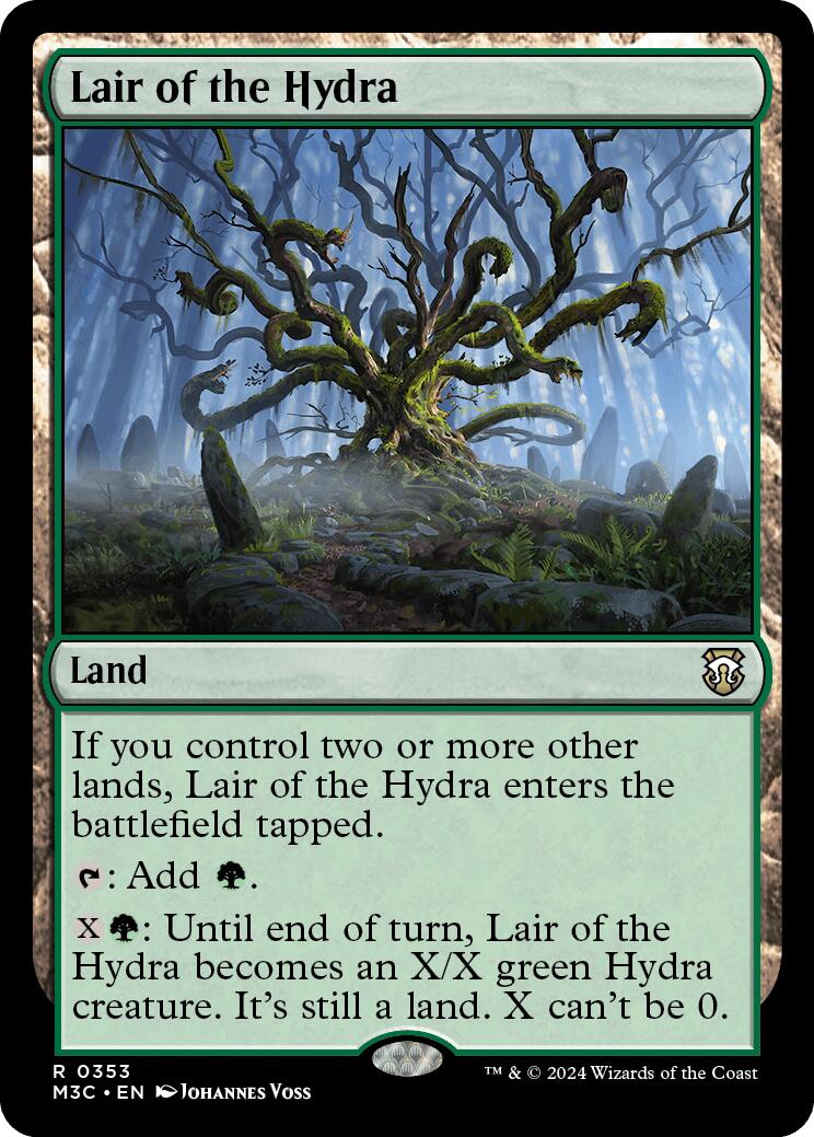 Lair of the Hydra [Modern Horizons 3 Commander] | Gate City Games LLC