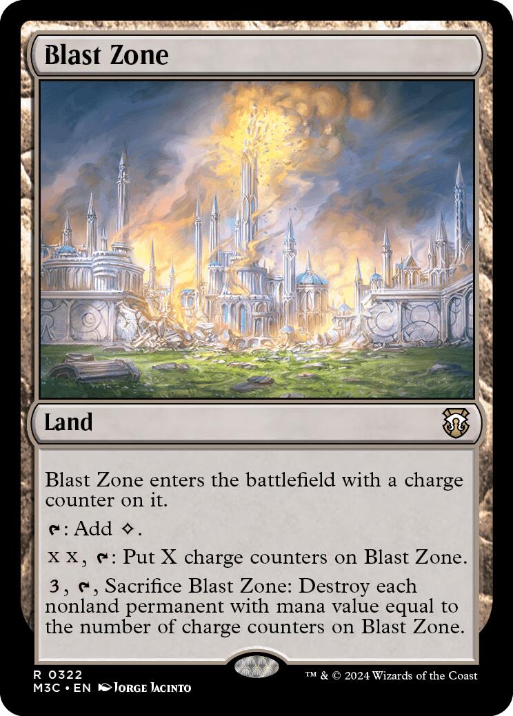 Blast Zone [Modern Horizons 3 Commander] | Gate City Games LLC