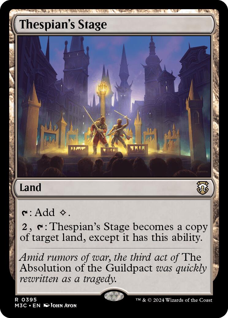 Thespian's Stage [Modern Horizons 3 Commander] | Gate City Games LLC