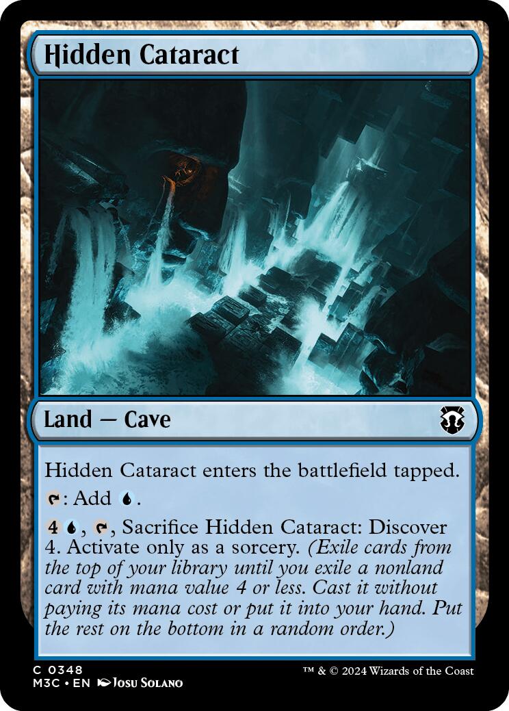 Hidden Cataract [Modern Horizons 3 Commander] | Gate City Games LLC