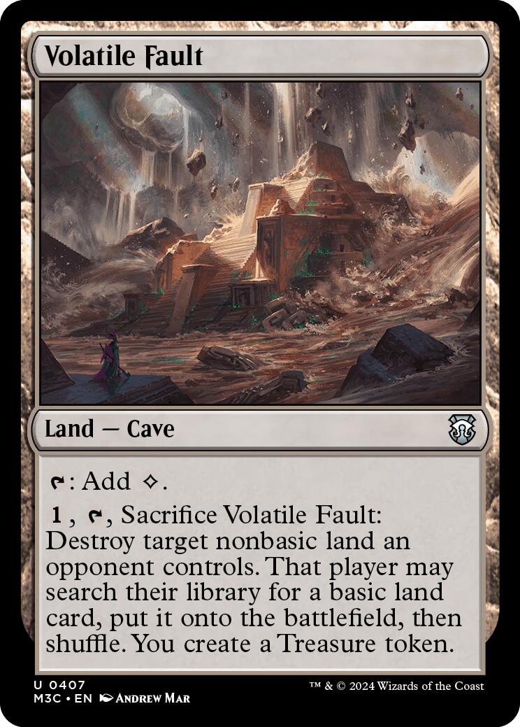 Volatile Fault [Modern Horizons 3 Commander] | Gate City Games LLC