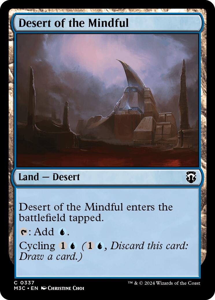 Desert of the Mindful [Modern Horizons 3 Commander] | Gate City Games LLC