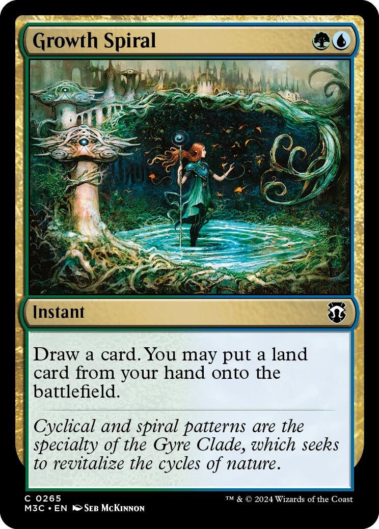 Growth Spiral [Modern Horizons 3 Commander] | Gate City Games LLC
