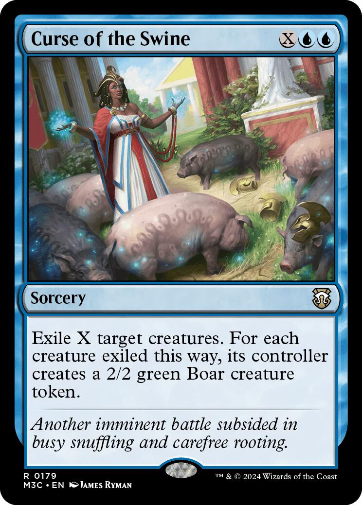 Curse of the Swine [Modern Horizons 3 Commander] | Gate City Games LLC