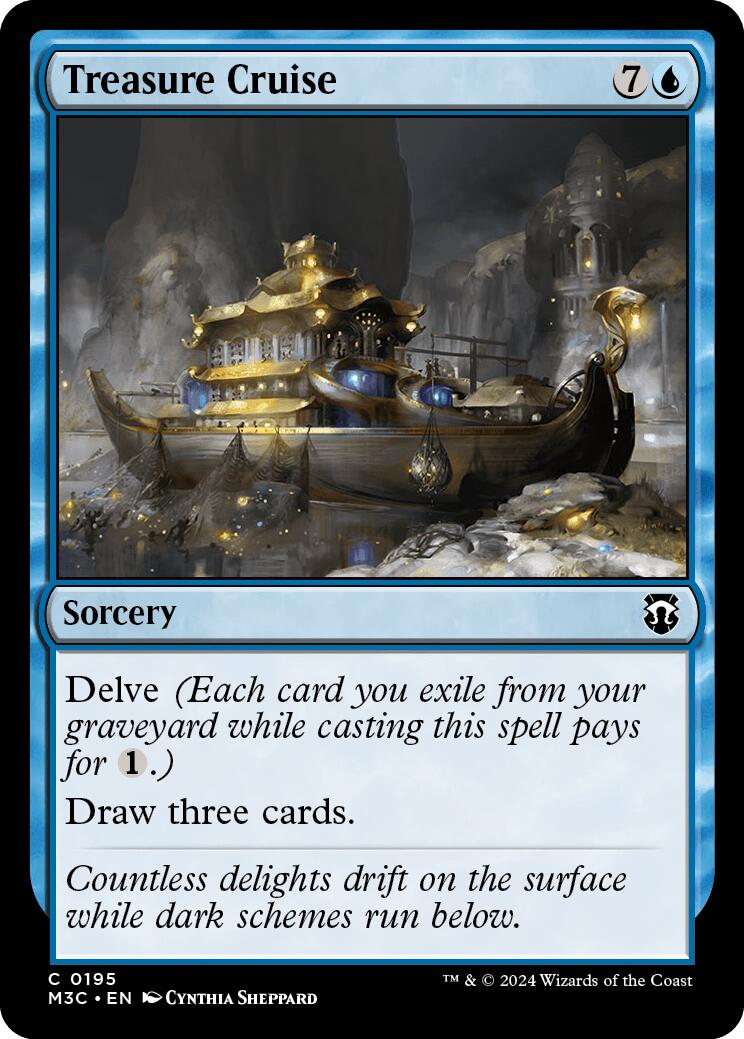 Treasure Cruise [Modern Horizons 3 Commander] | Gate City Games LLC