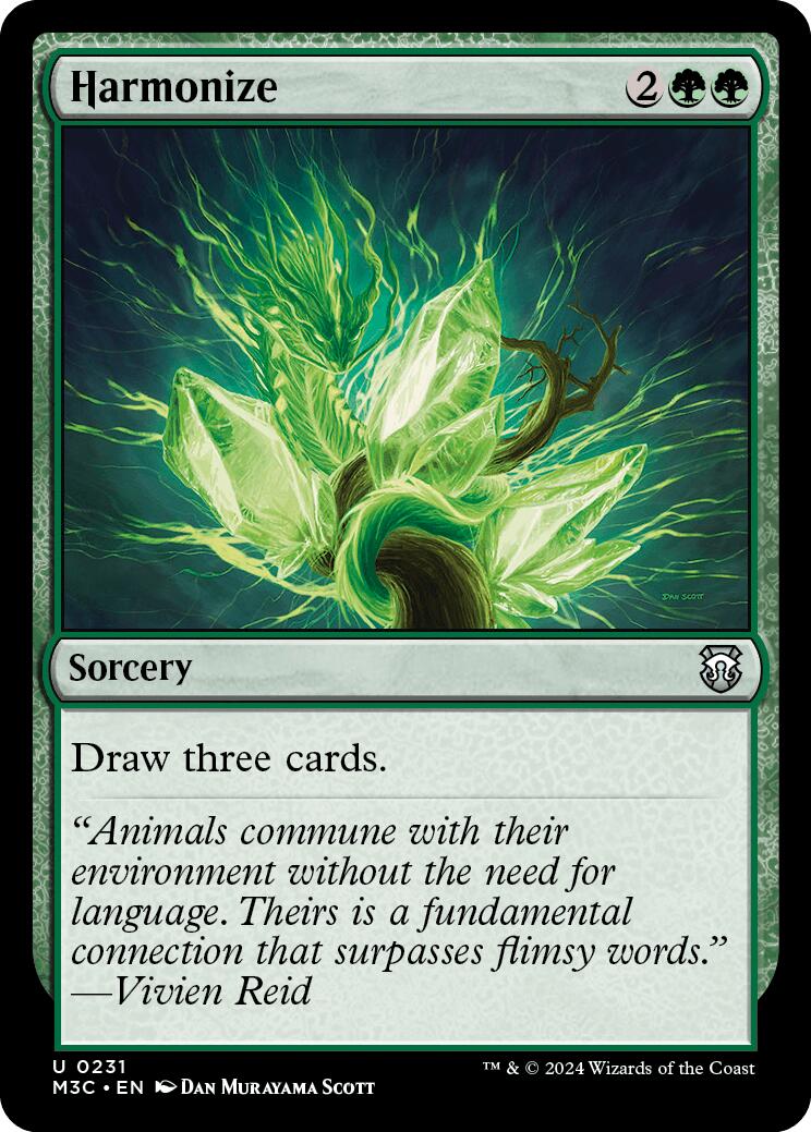 Harmonize [Modern Horizons 3 Commander] | Gate City Games LLC