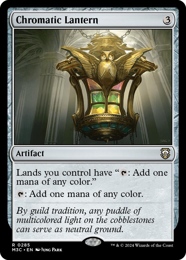 Chromatic Lantern [Modern Horizons 3 Commander] | Gate City Games LLC