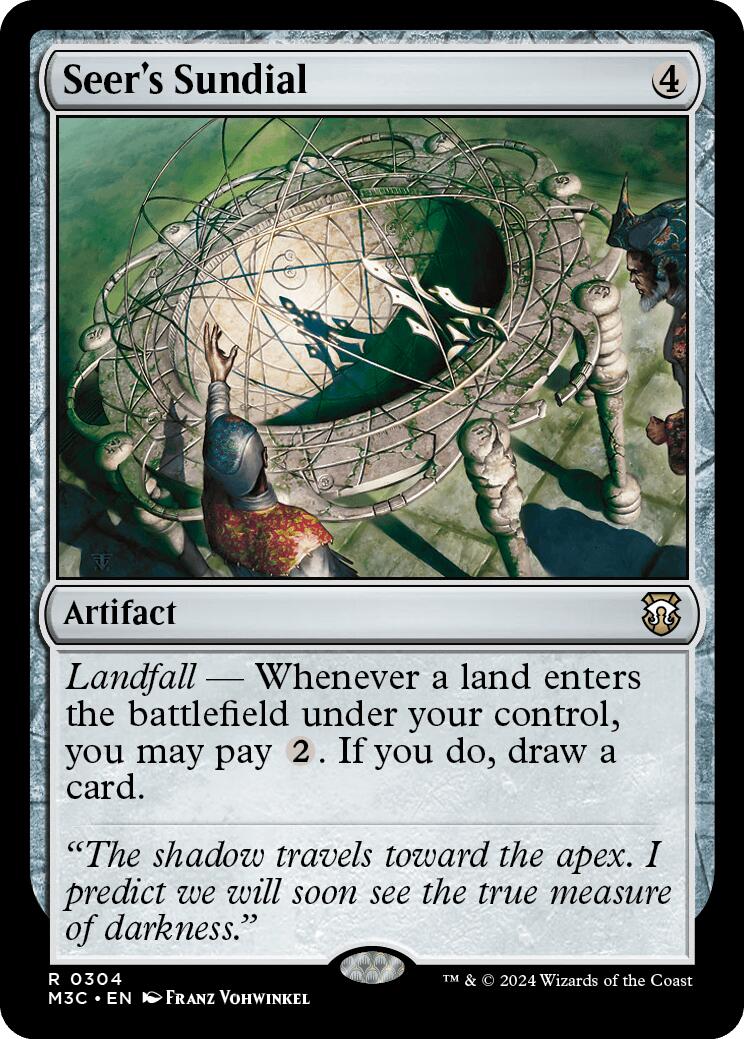 Seer's Sundial [Modern Horizons 3 Commander] | Gate City Games LLC
