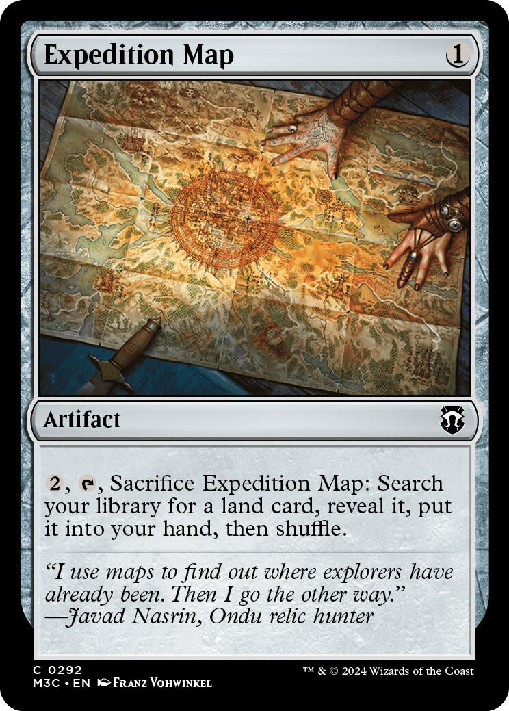 Expedition Map [Modern Horizons 3 Commander] | Gate City Games LLC