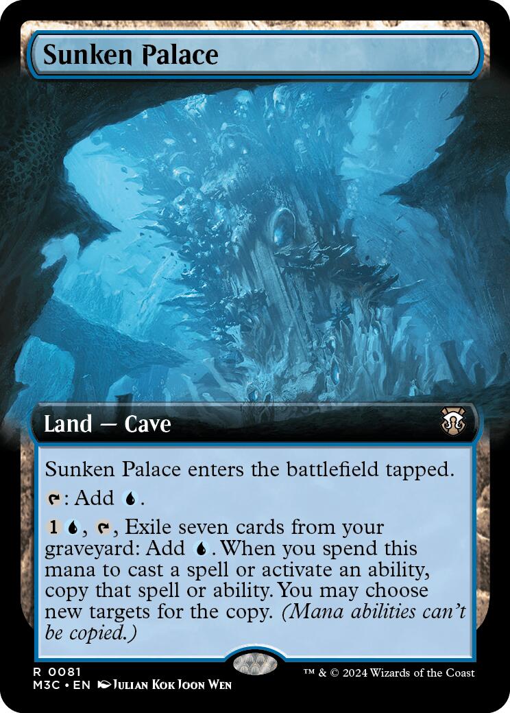 Sunken Palace (Extended Art) [Modern Horizons 3 Commander] | Gate City Games LLC