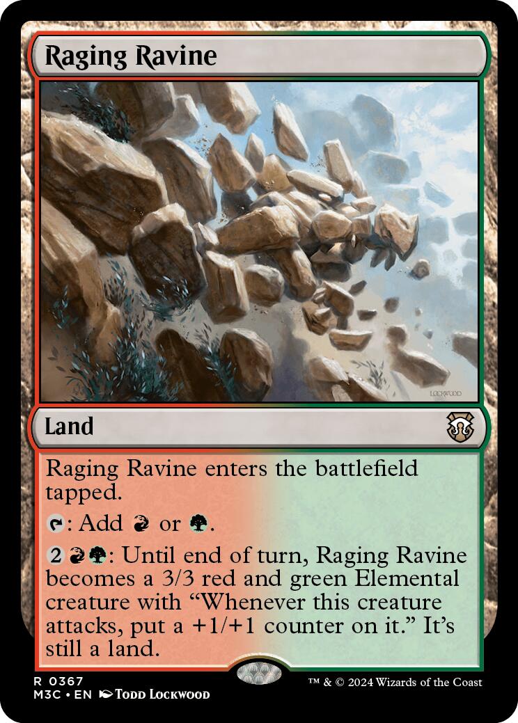 Raging Ravine [Modern Horizons 3 Commander] | Gate City Games LLC