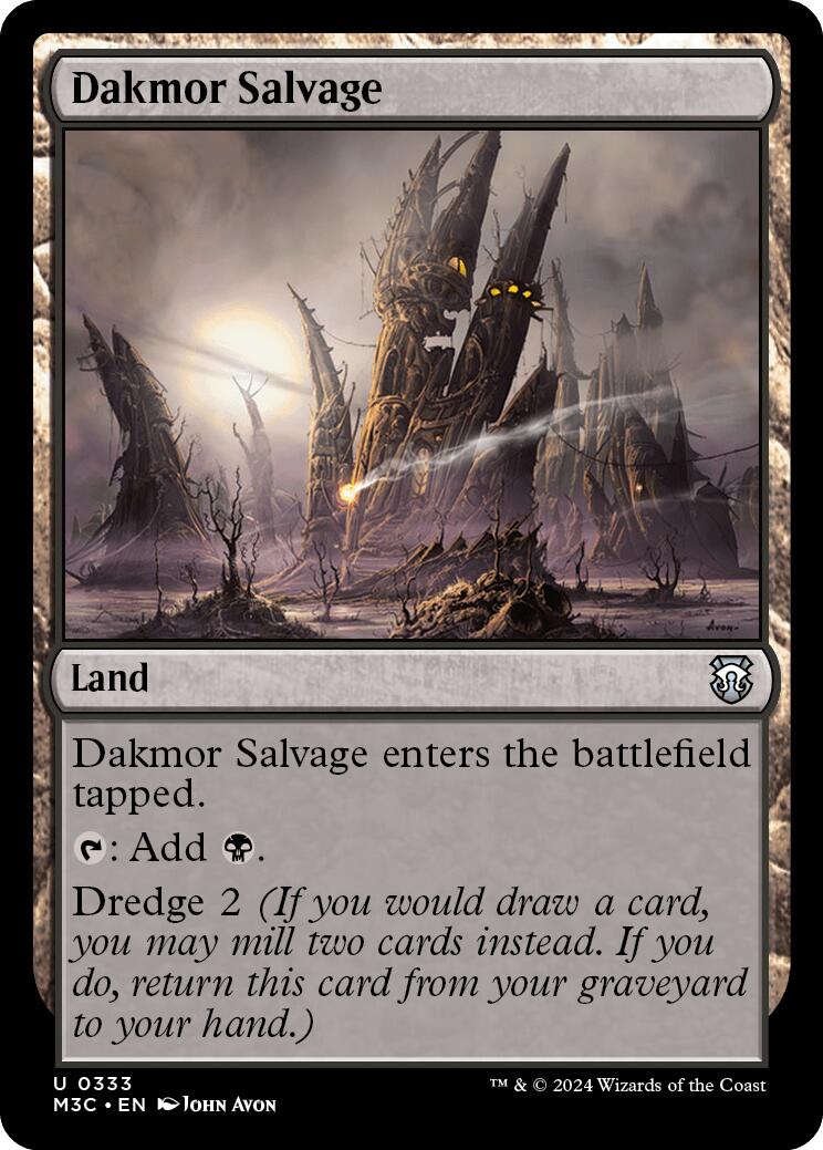 Dakmor Salvage [Modern Horizons 3 Commander] | Gate City Games LLC